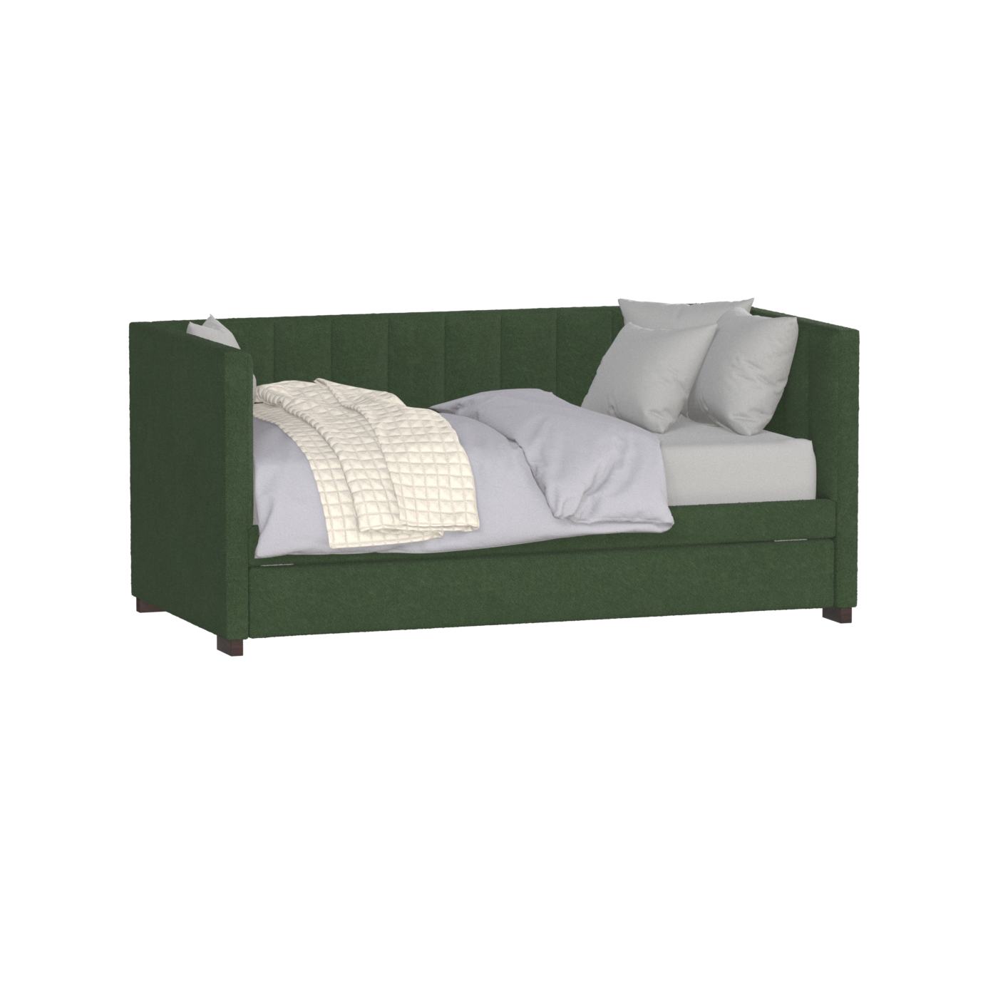 Capella Daybed with Sculpted Style and Built-In Versatility