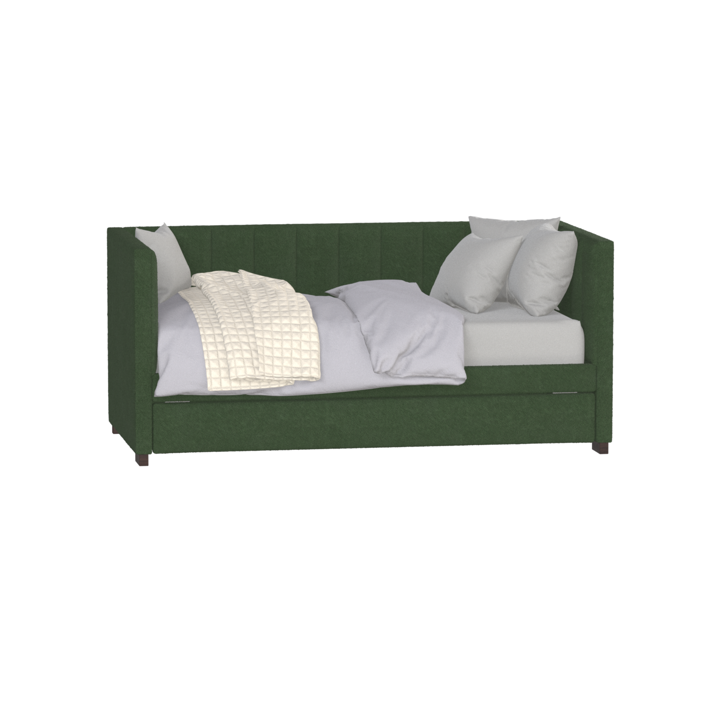 Capella Daybed with Sculpted Style and Built-In Versatility