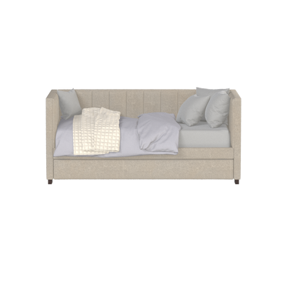 Capella Daybed with Sculpted Style and Built-In Versatility