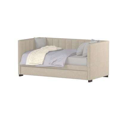 Capella Daybed with Sculpted Style and Built-In Versatility