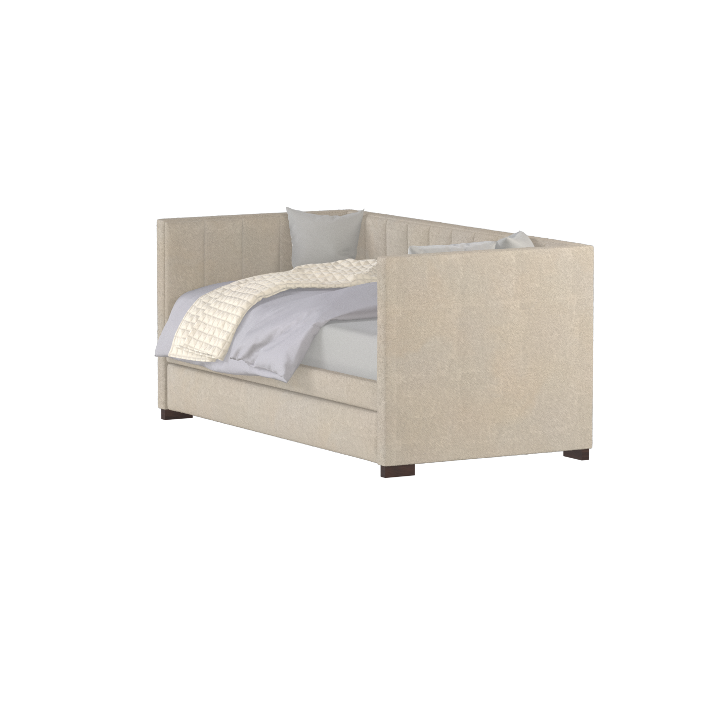 Capella Daybed with Sculpted Style and Built-In Versatility