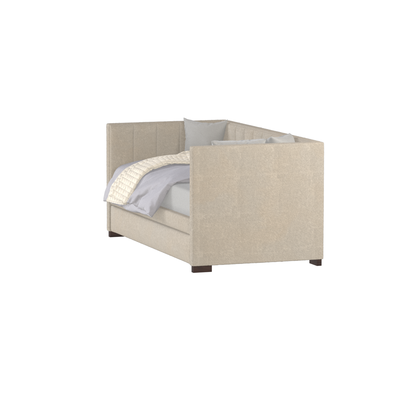 Capella Daybed with Sculpted Style and Built-In Versatility
