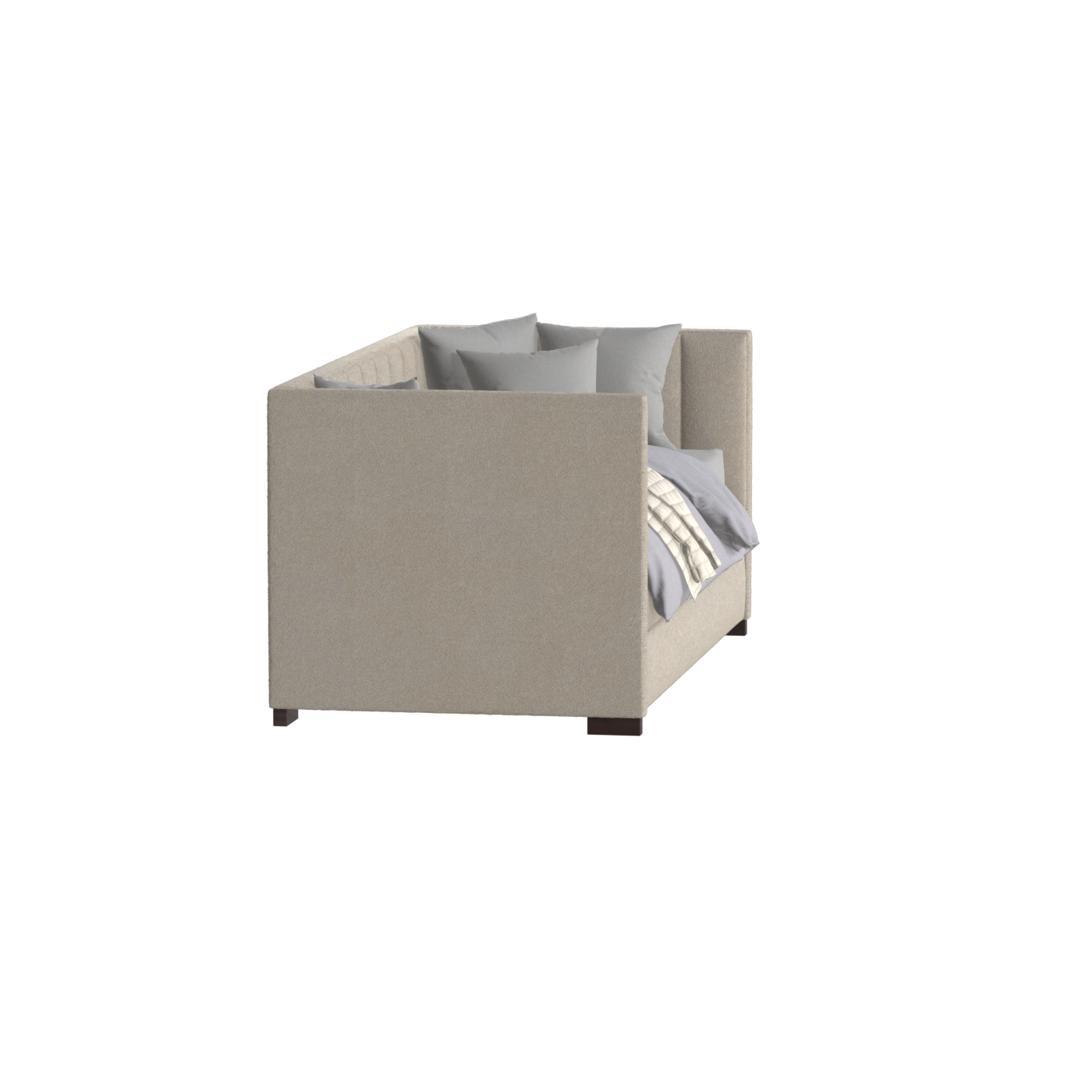 Capella Daybed with Sculpted Style and Built-In Versatility