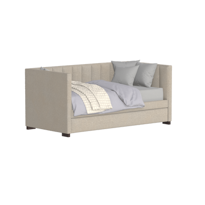 Capella Daybed with Sculpted Style and Built-In Versatility