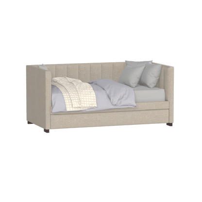 Capella Daybed with Sculpted Style and Built-In Versatility