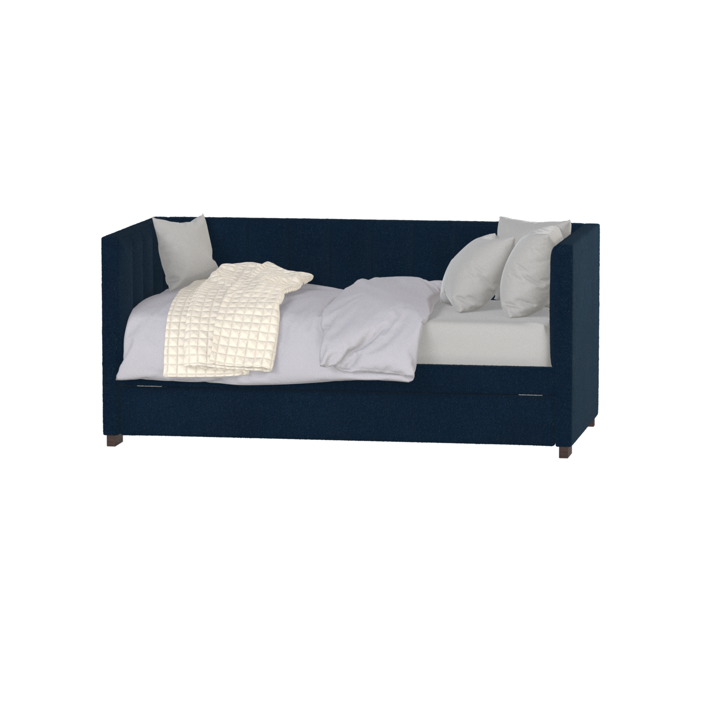 Capella Daybed with Sculpted Style and Built-In Versatility