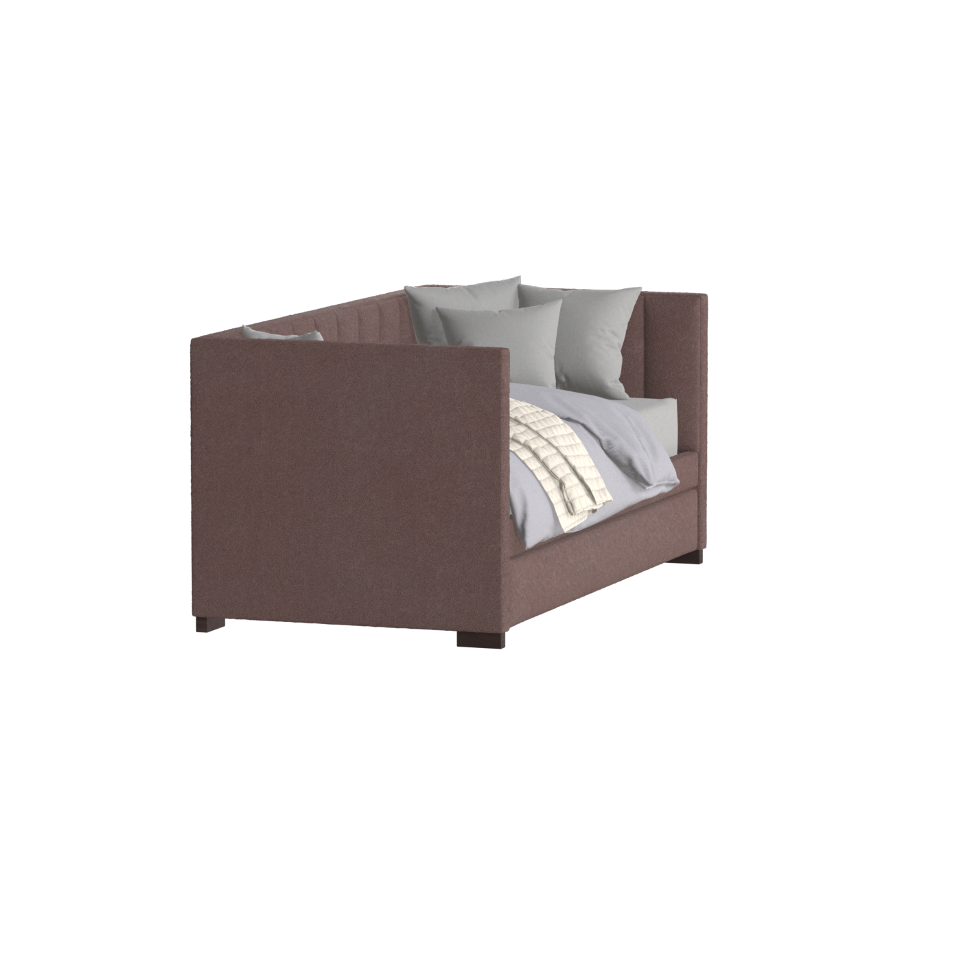 Capella Daybed with Sculpted Style and Built-In Versatility