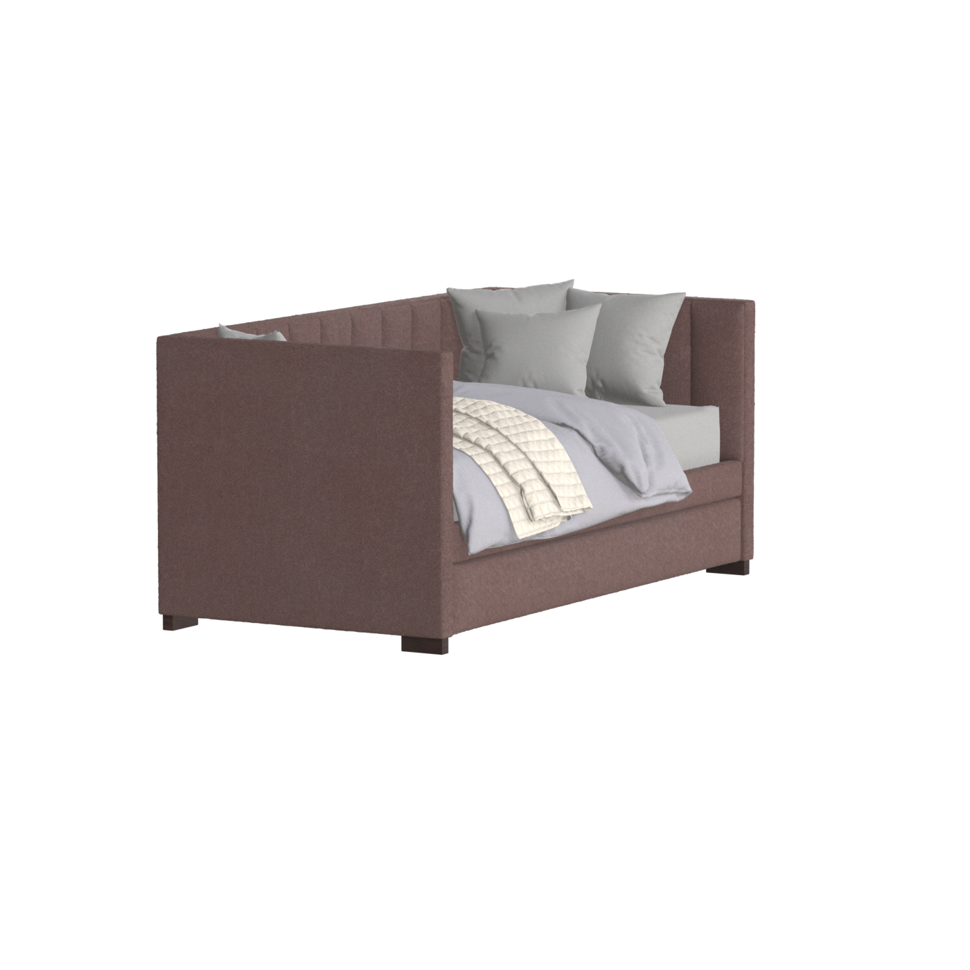 Capella Daybed with Sculpted Style and Built-In Versatility