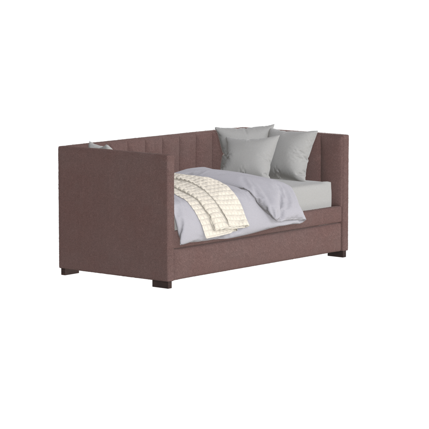 Capella Daybed with Sculpted Style and Built-In Versatility