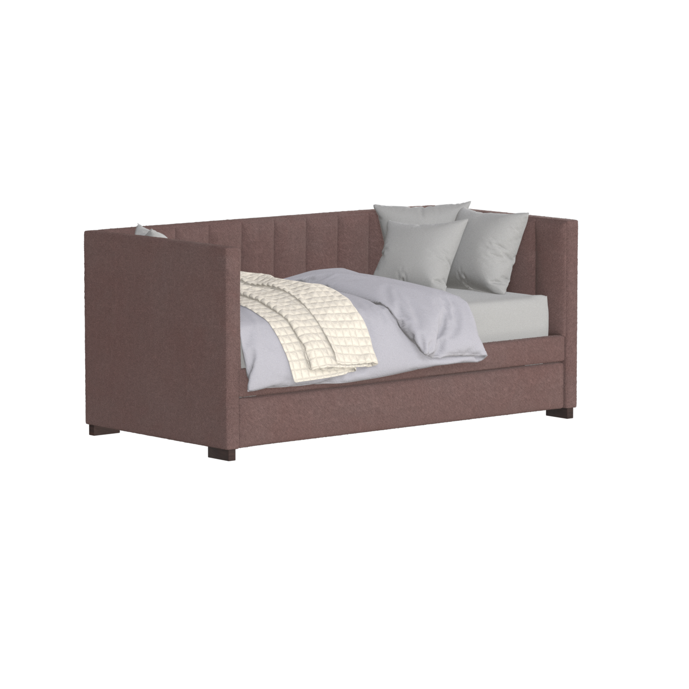 Capella Daybed with Sculpted Style and Built-In Versatility