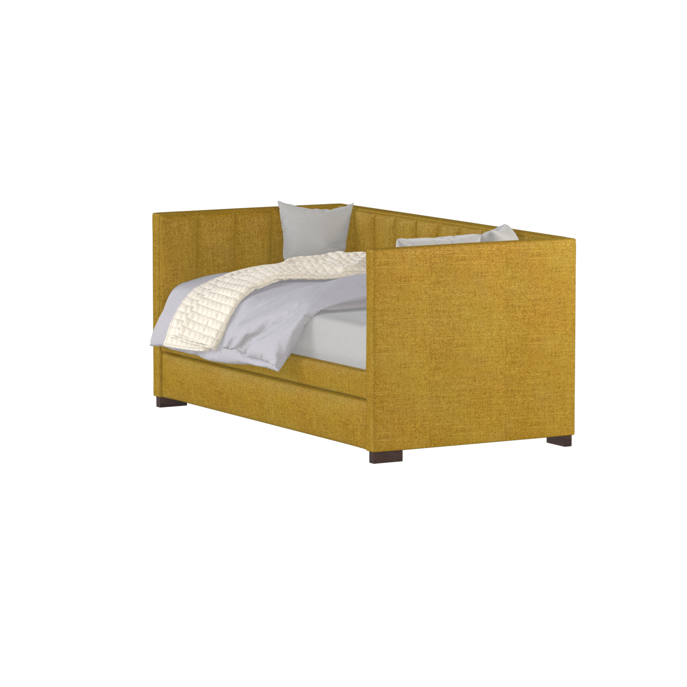 Capella Daybed with Sculpted Style and Built-In Versatility