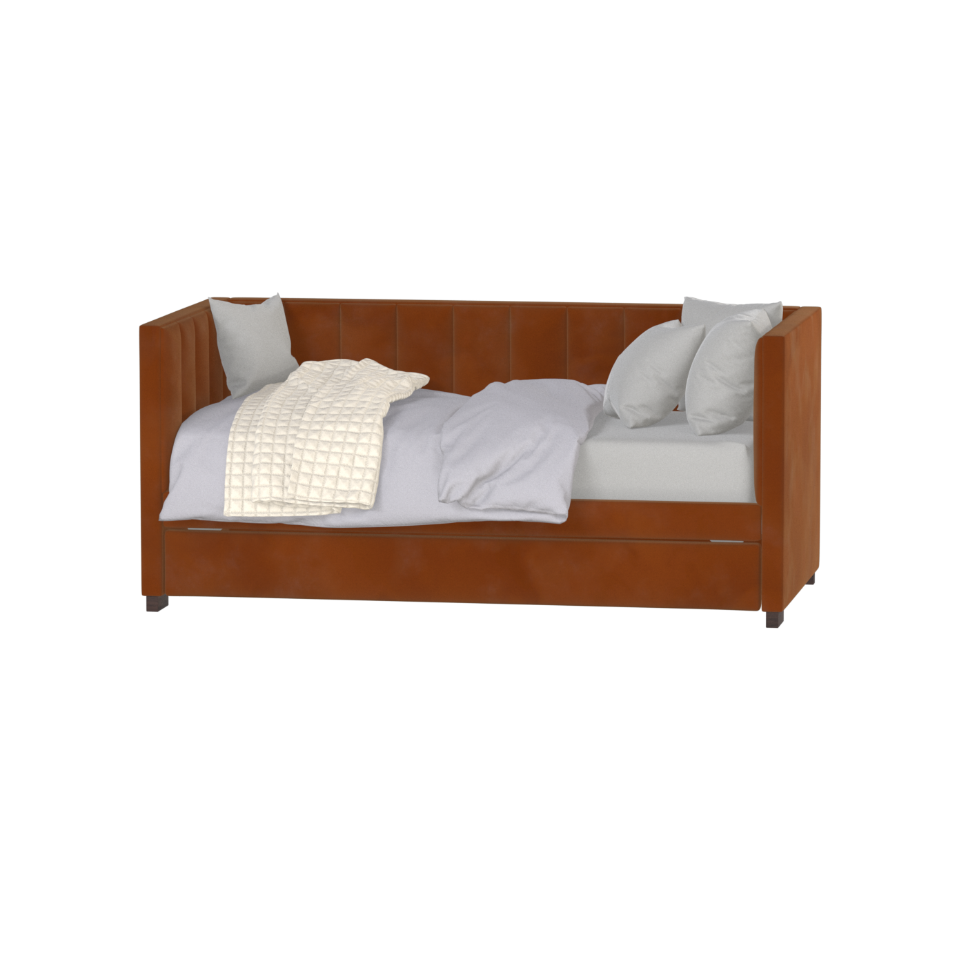 Capella Daybed with Sculpted Style and Built-In Versatility