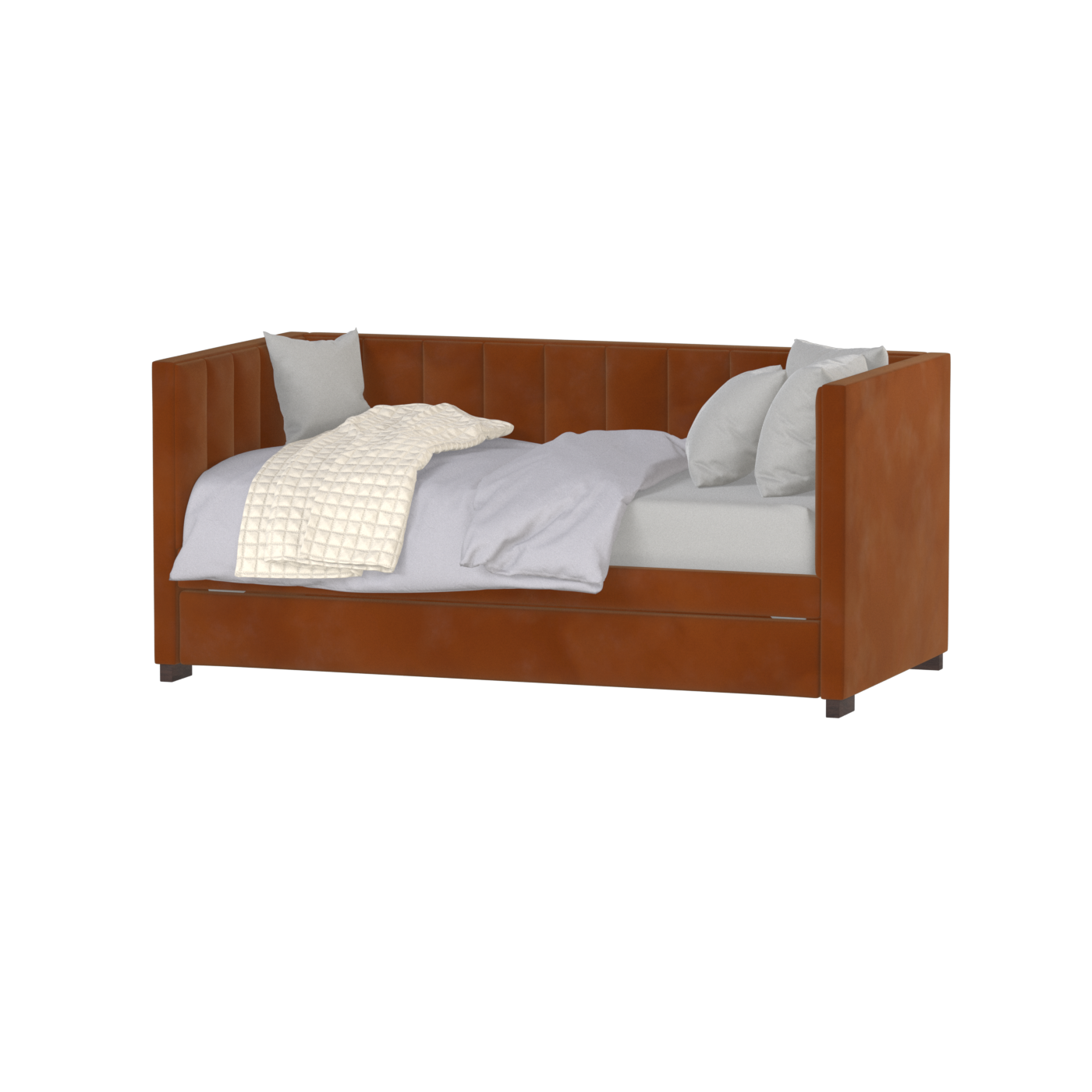 Capella Daybed with Sculpted Style and Built-In Versatility