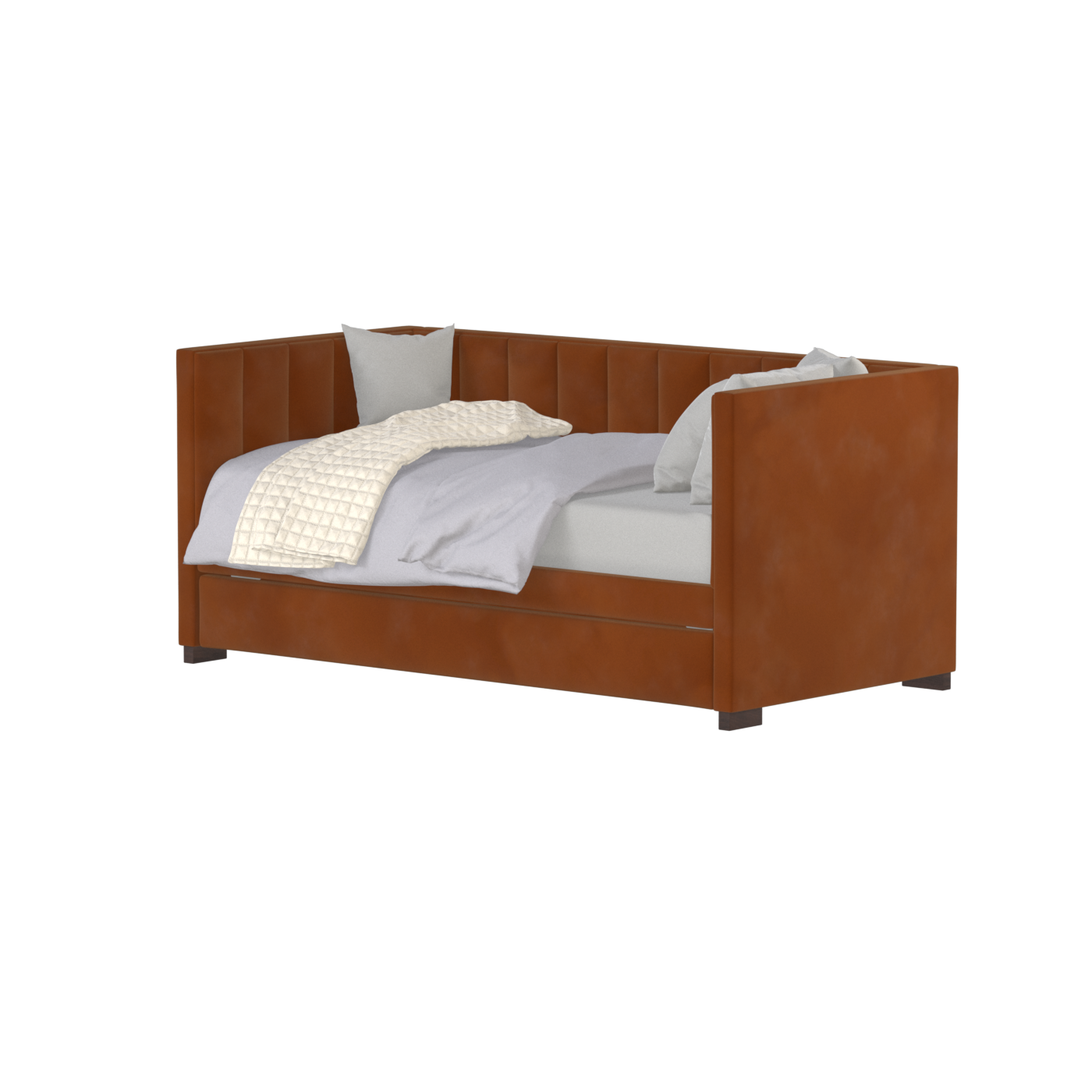 Capella Daybed with Sculpted Style and Built-In Versatility
