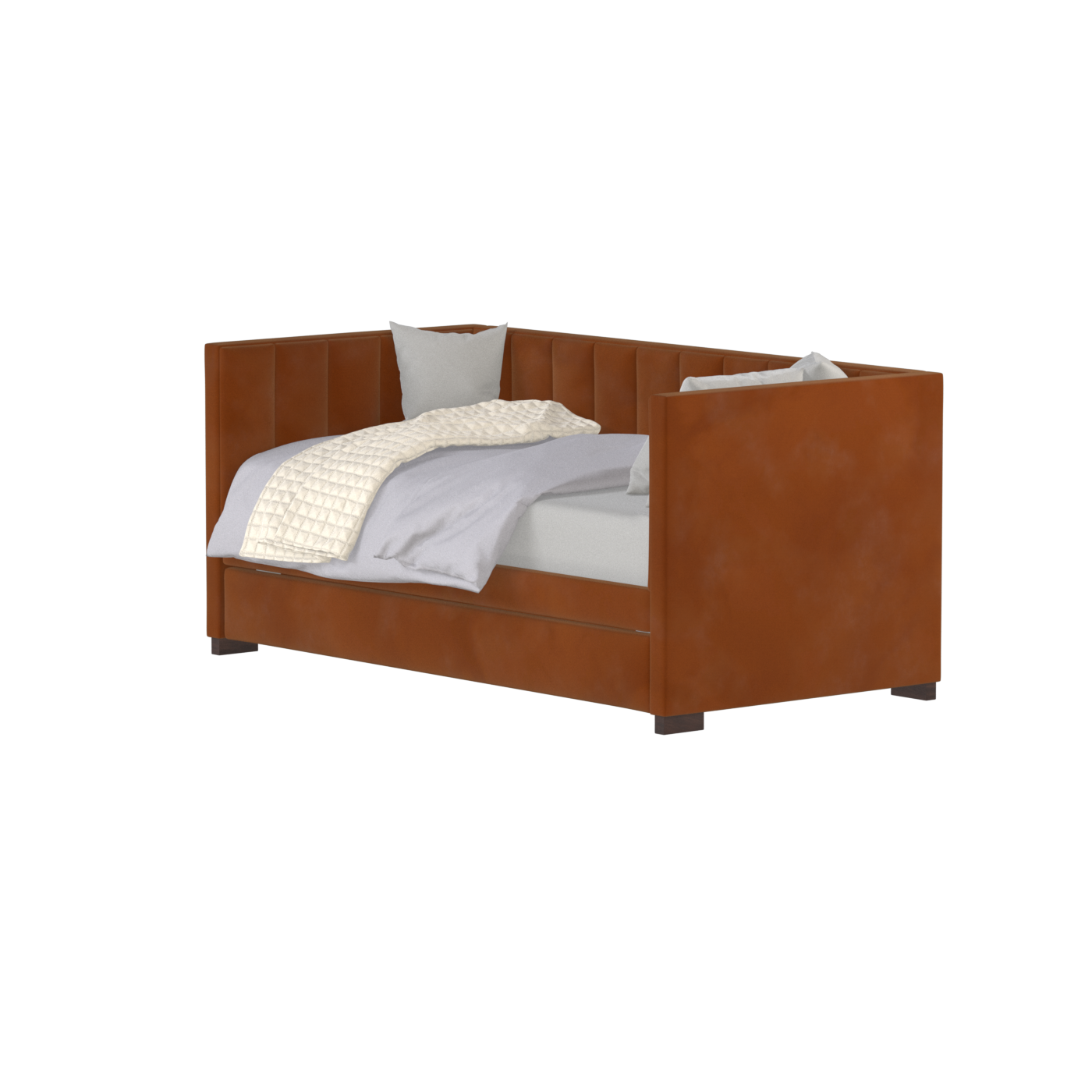 Capella Daybed with Sculpted Style and Built-In Versatility