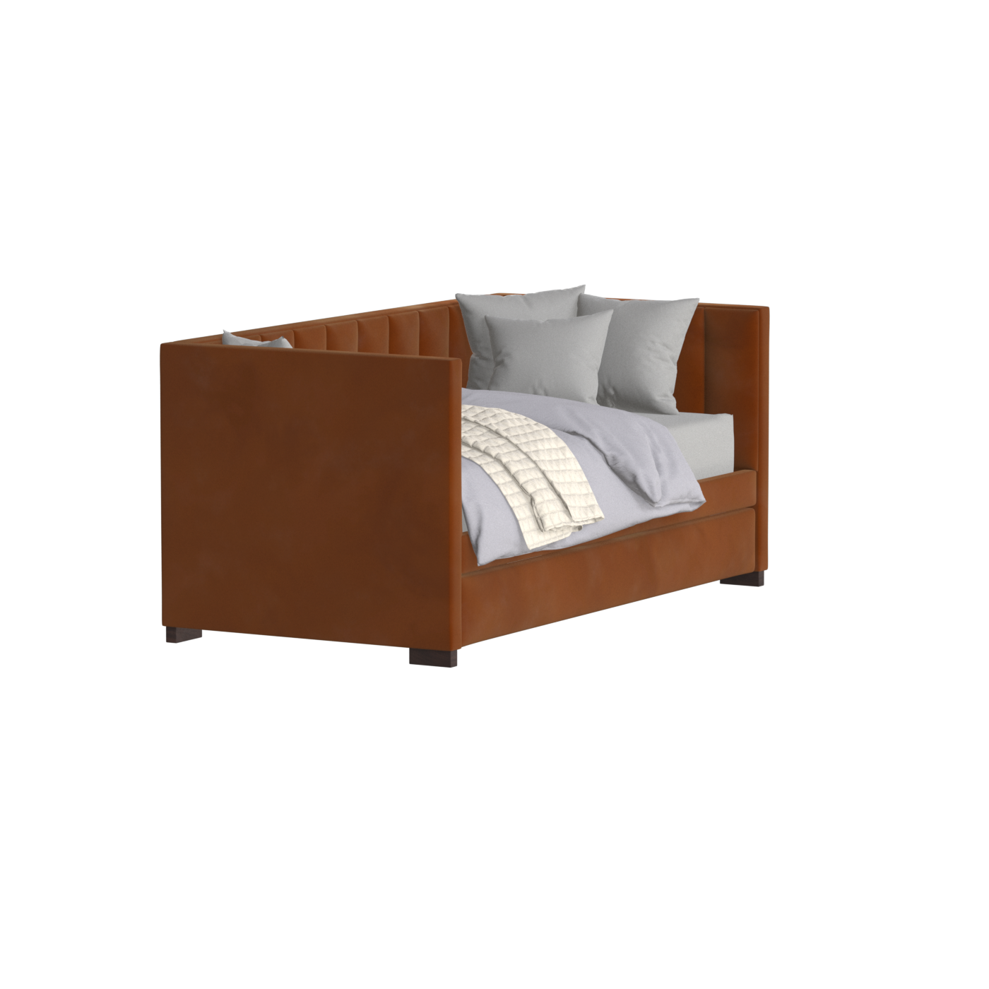 Capella Daybed with Sculpted Style and Built-In Versatility