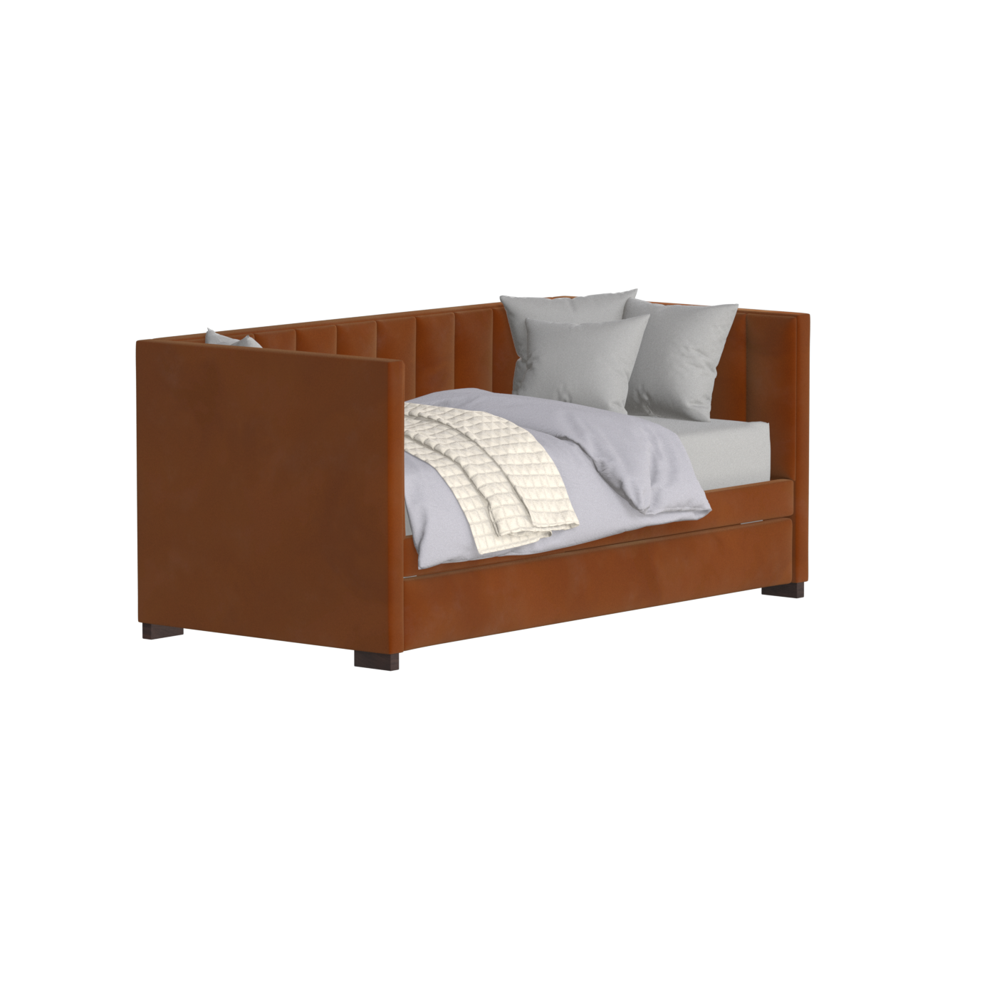 Capella Daybed with Sculpted Style and Built-In Versatility