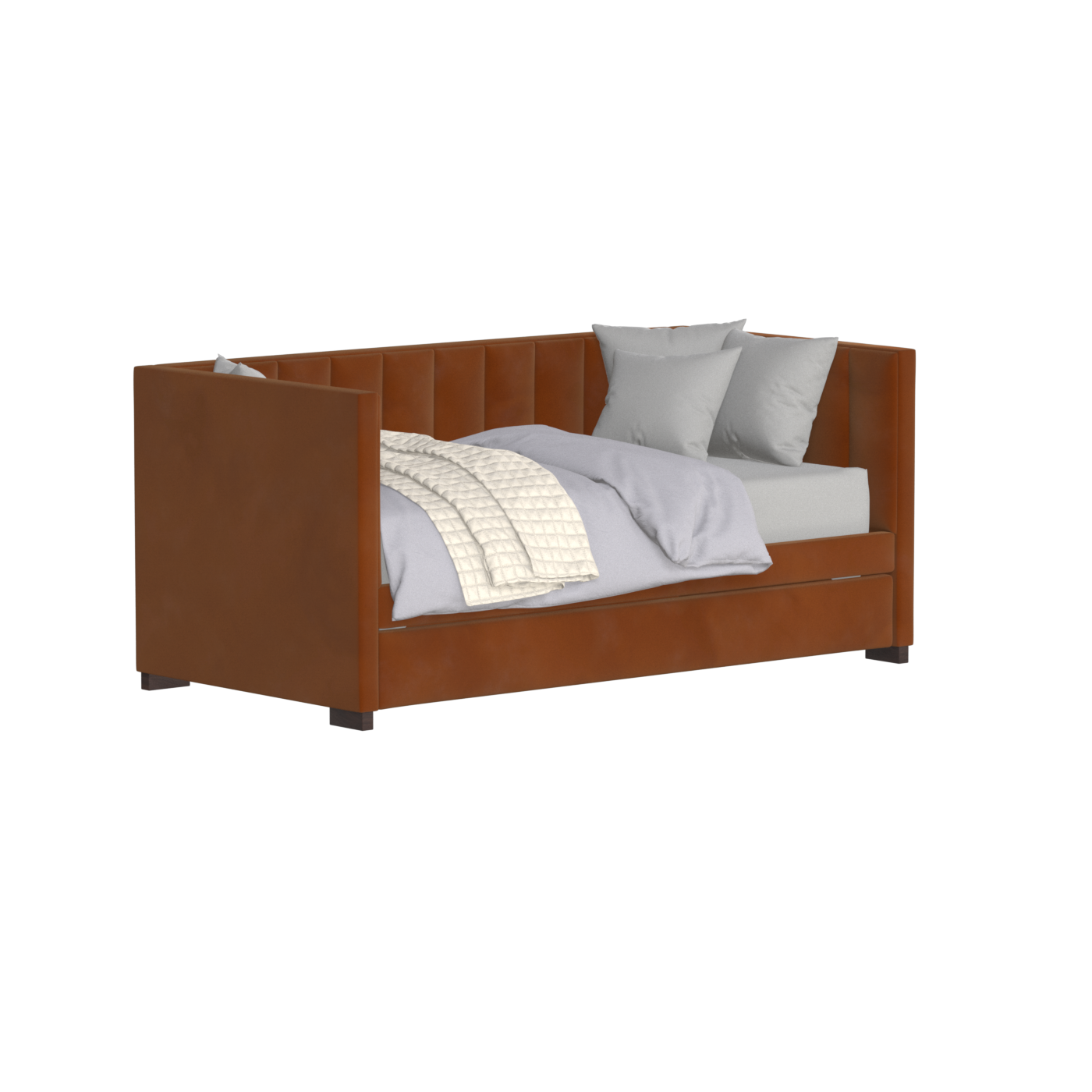 Capella Daybed with Sculpted Style and Built-In Versatility