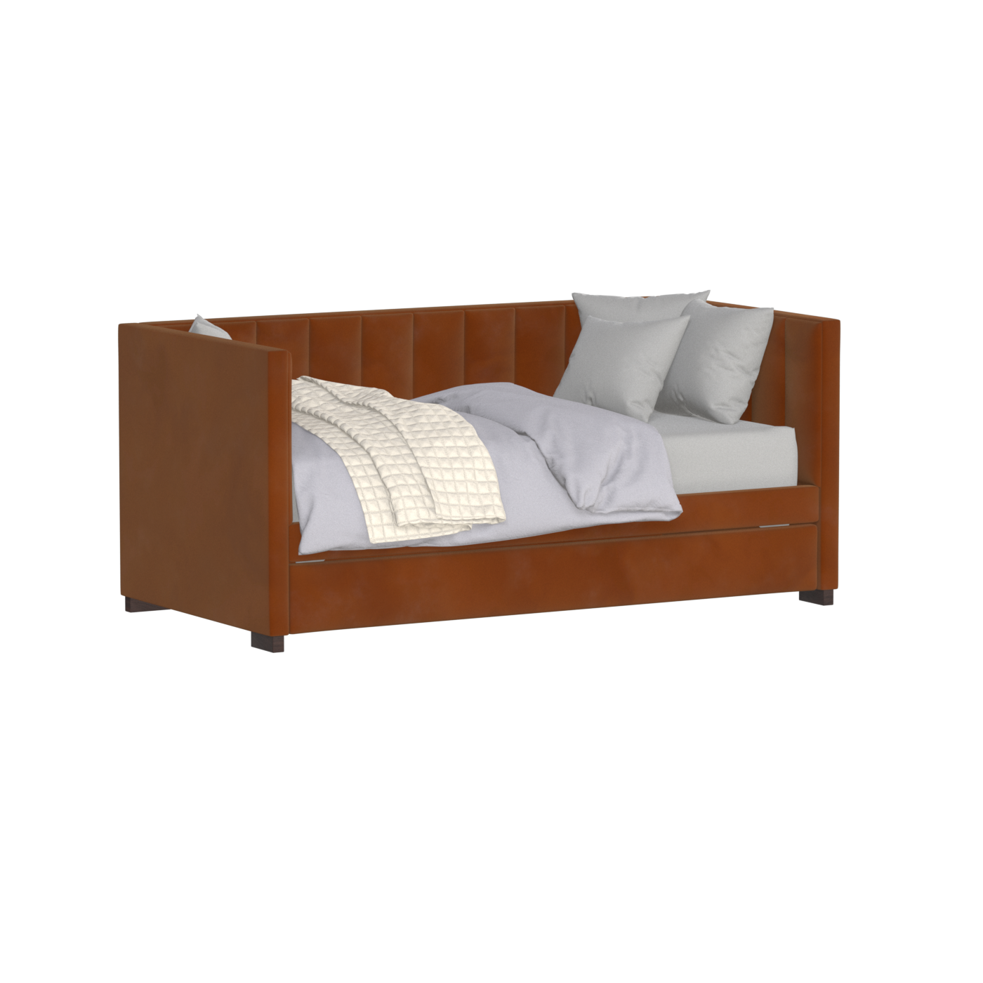 Capella Daybed with Sculpted Style and Built-In Versatility