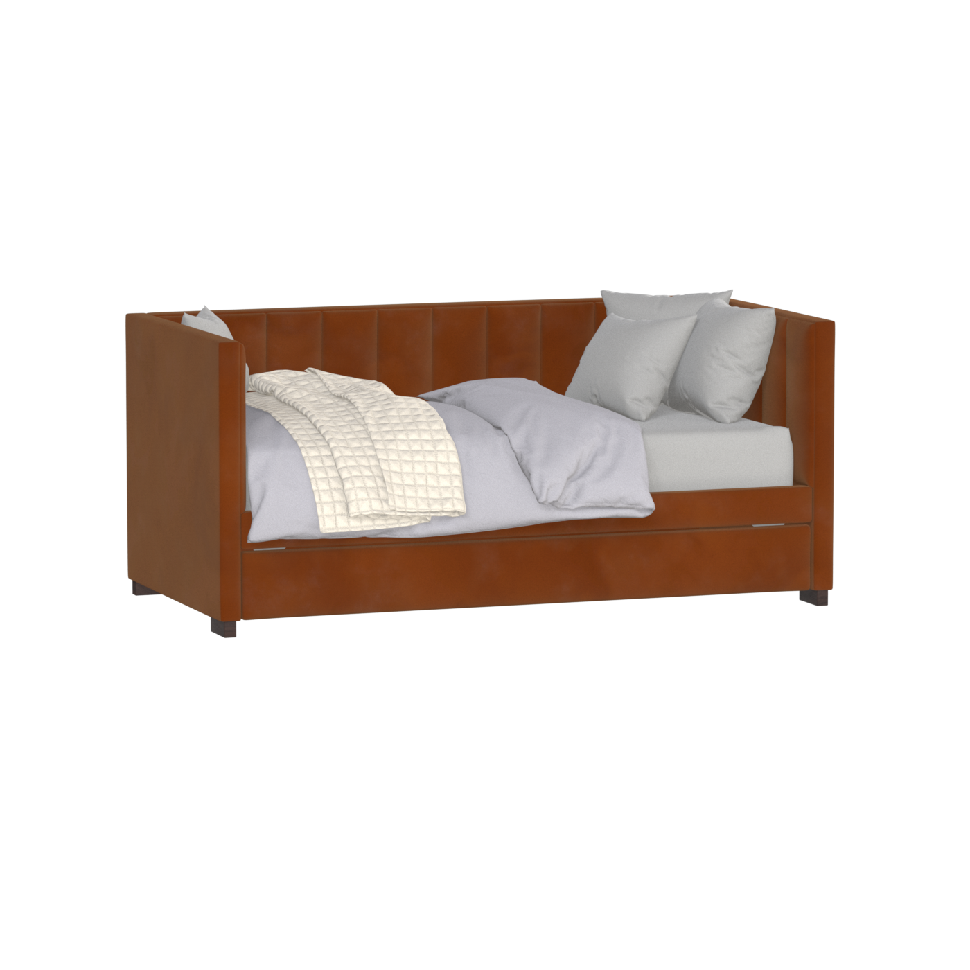 Capella Daybed with Sculpted Style and Built-In Versatility