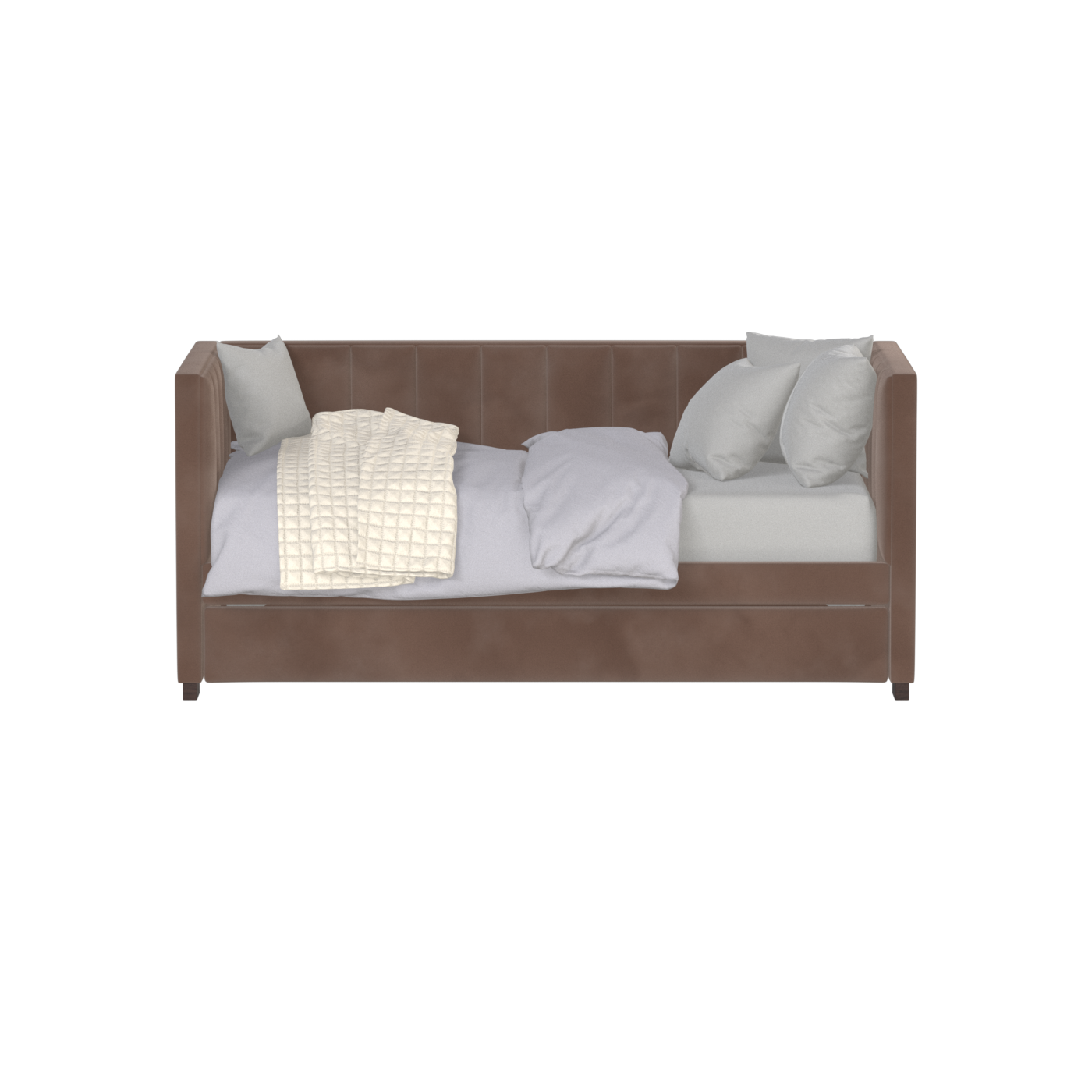 Capella Daybed with Sculpted Style and Built-In Versatility