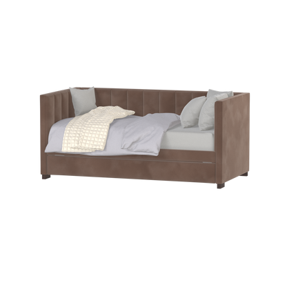Capella Daybed with Sculpted Style and Built-In Versatility