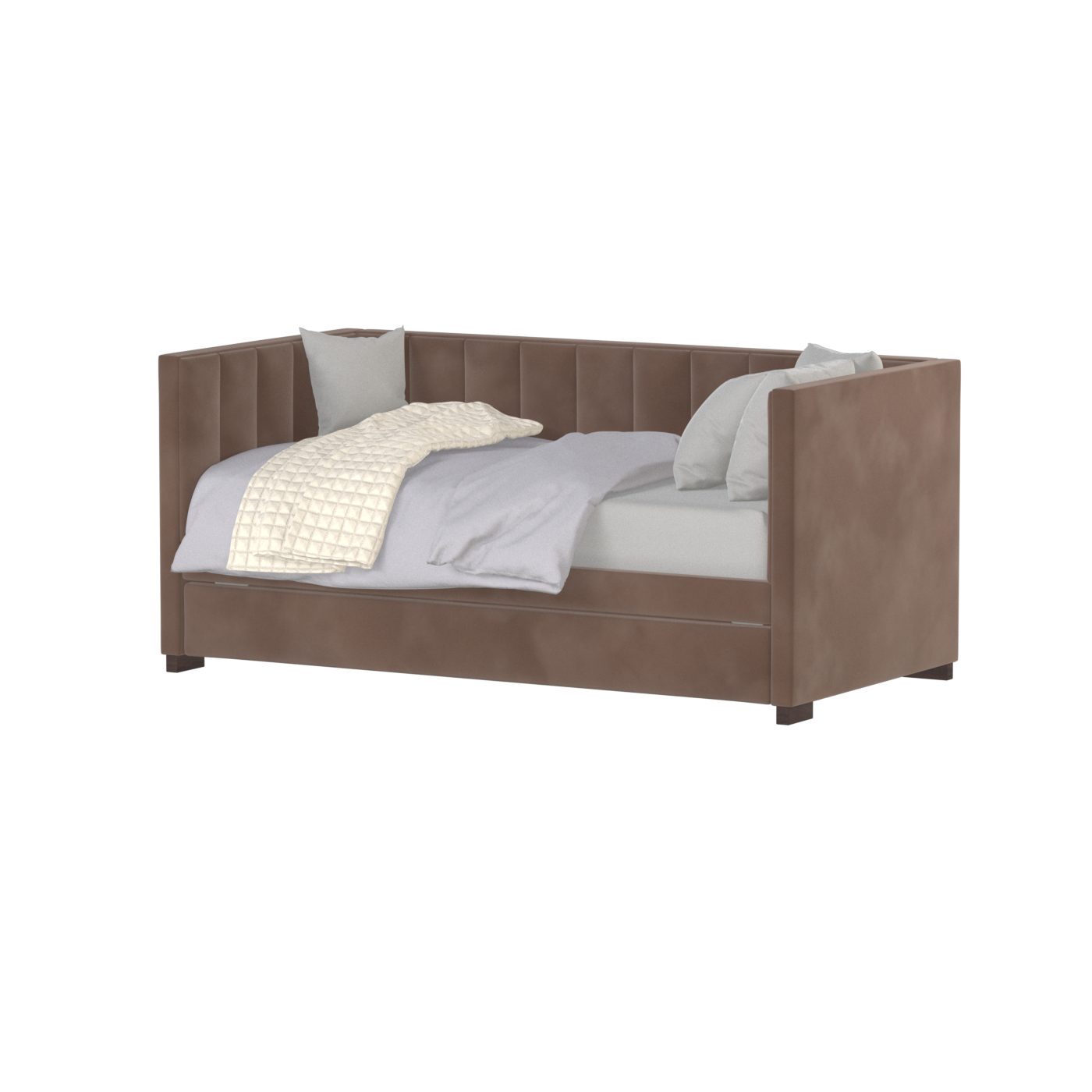 Capella Daybed with Sculpted Style and Built-In Versatility