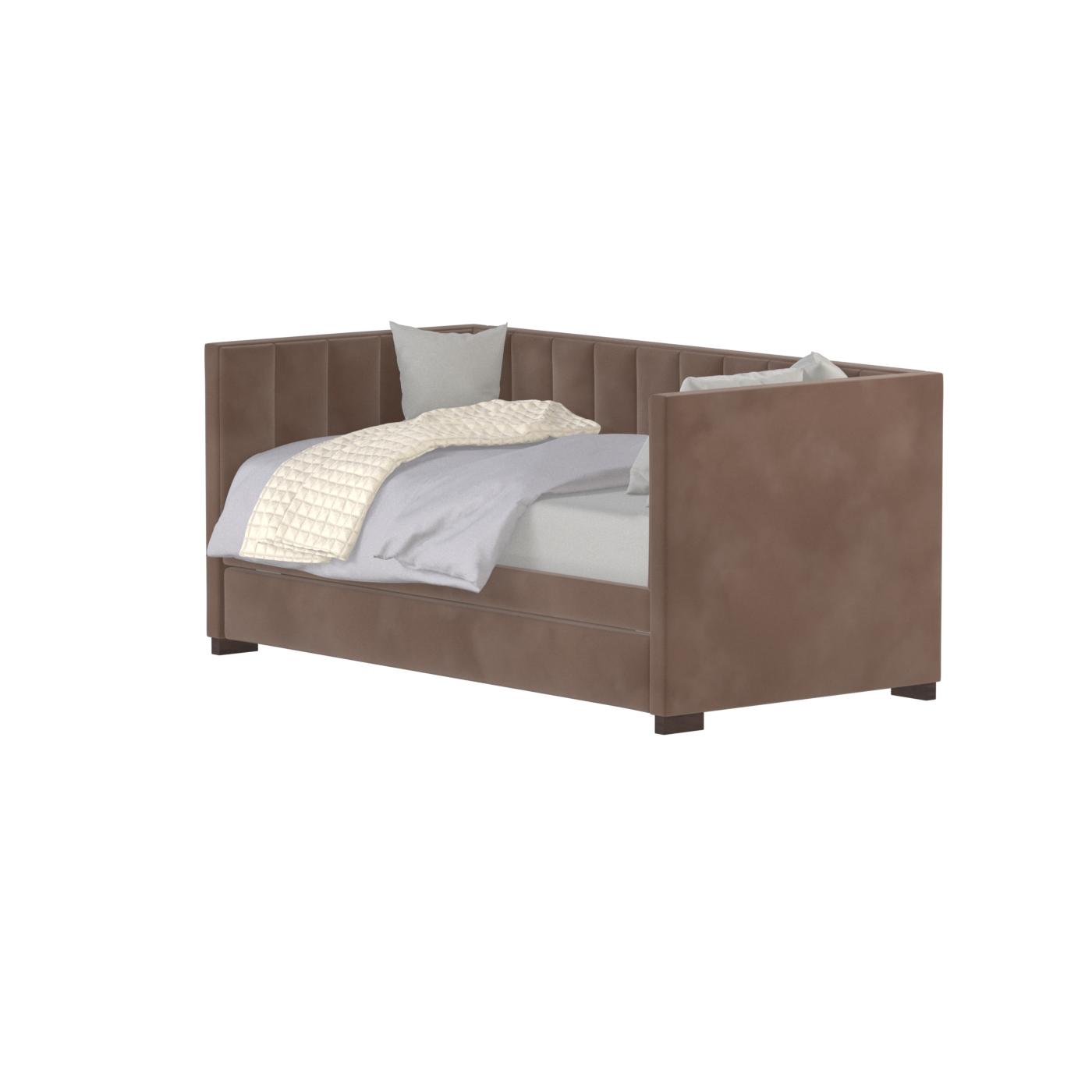 Capella Daybed with Sculpted Style and Built-In Versatility