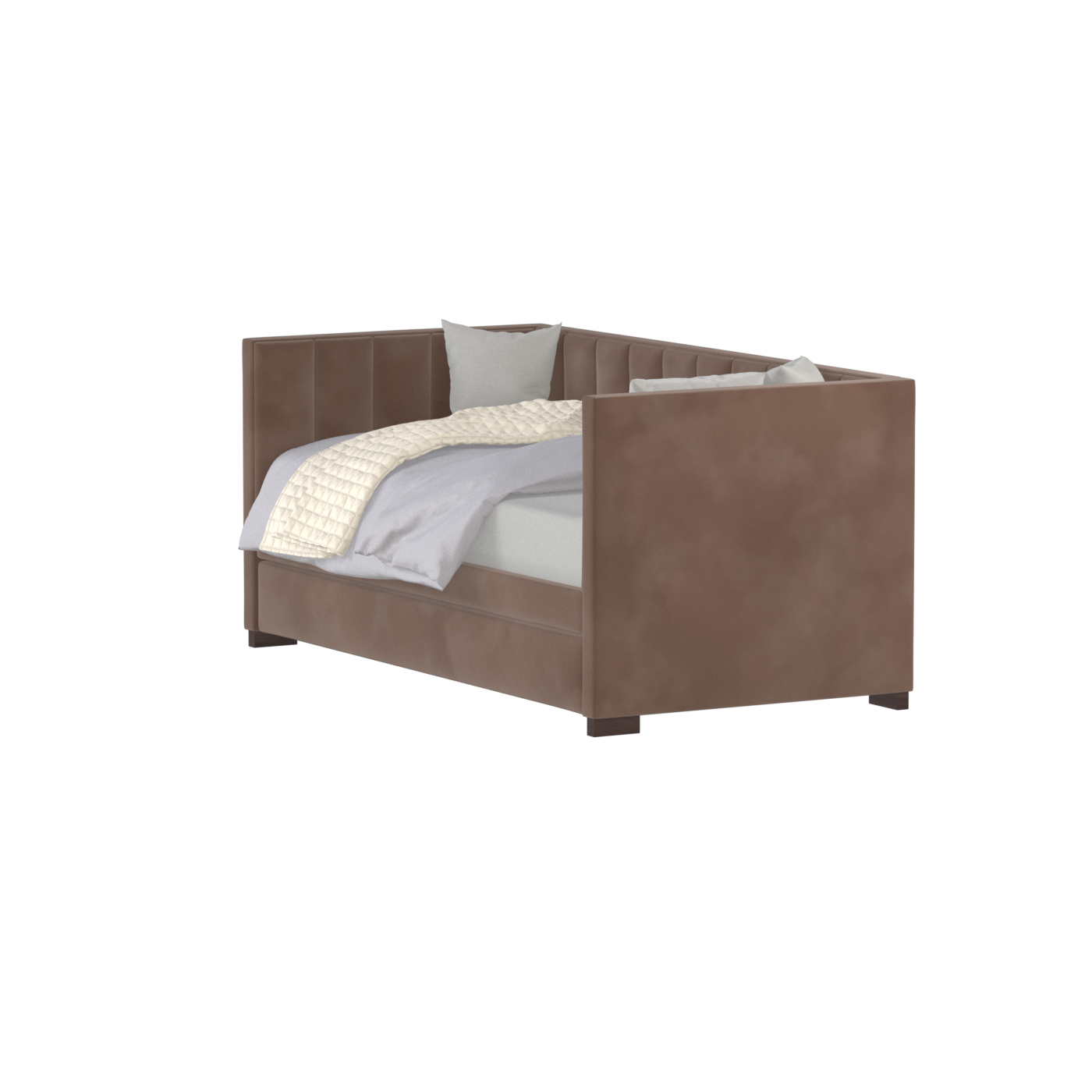 Capella Daybed with Sculpted Style and Built-In Versatility