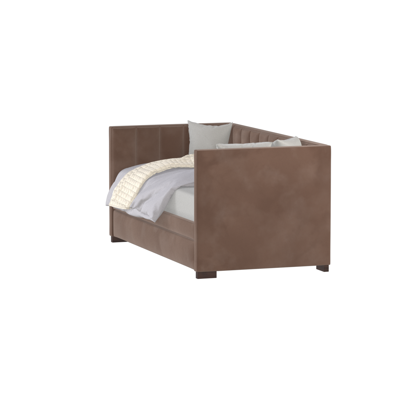 Capella Daybed with Sculpted Style and Built-In Versatility