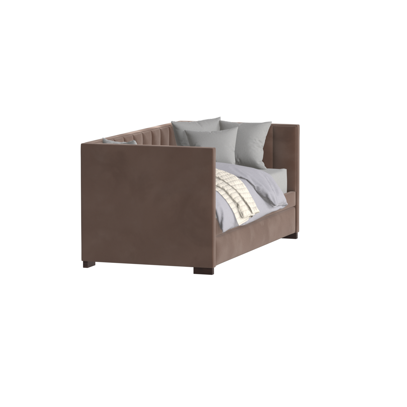 Capella Daybed with Sculpted Style and Built-In Versatility