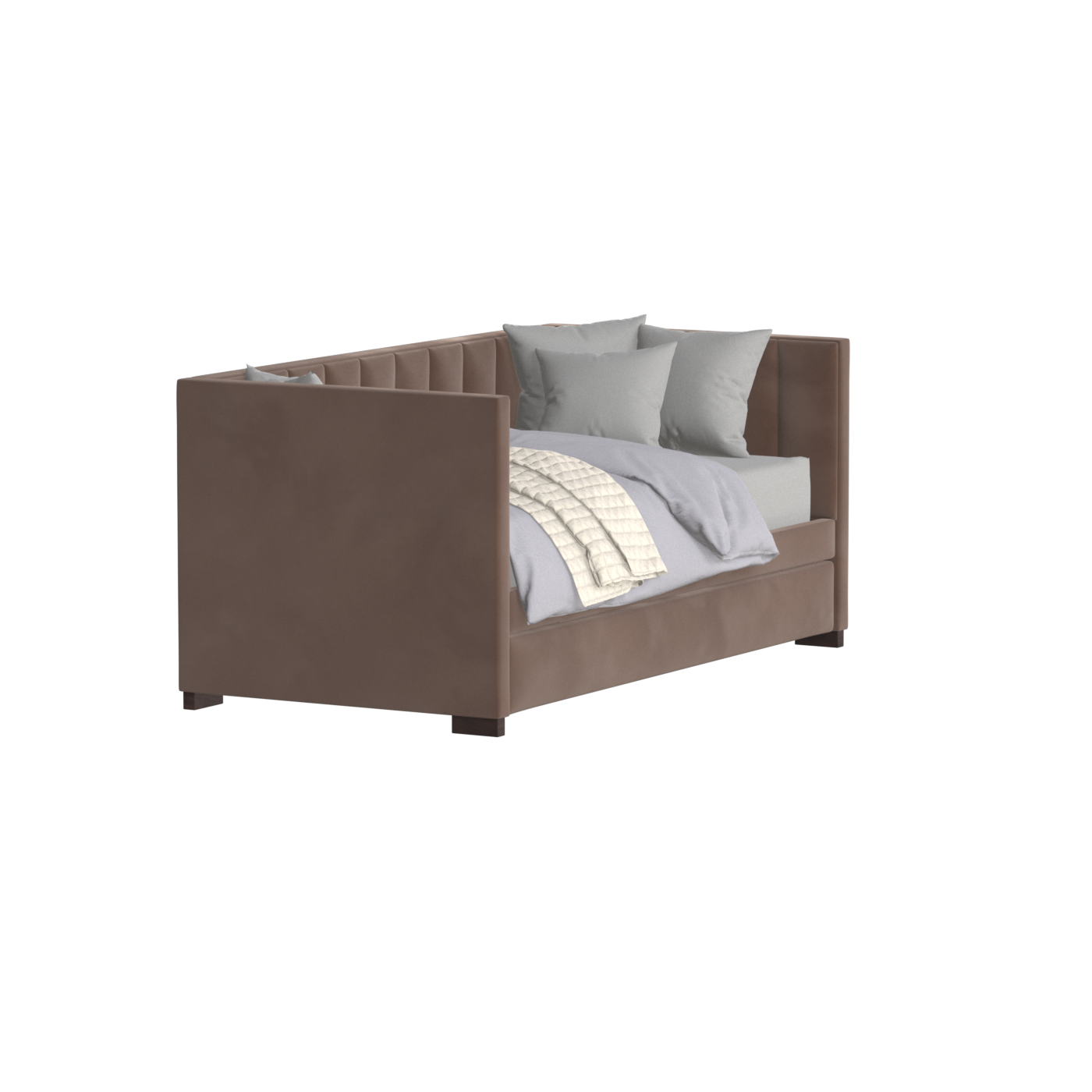 Capella Daybed with Sculpted Style and Built-In Versatility