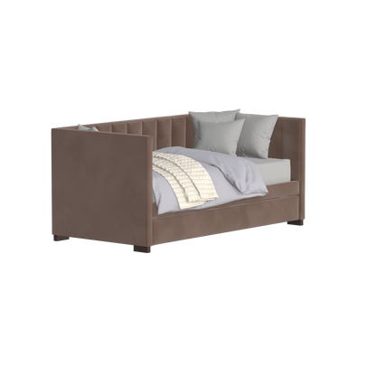 Capella Daybed with Sculpted Style and Built-In Versatility