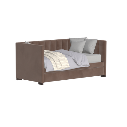 Capella Daybed with Sculpted Style and Built-In Versatility