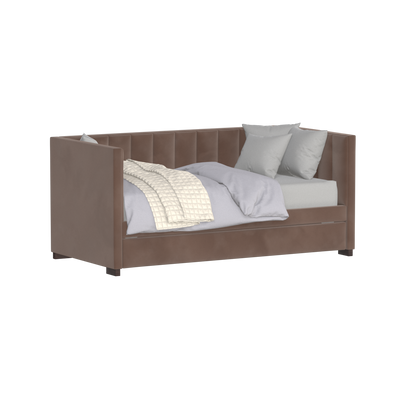 Capella Daybed with Sculpted Style and Built-In Versatility