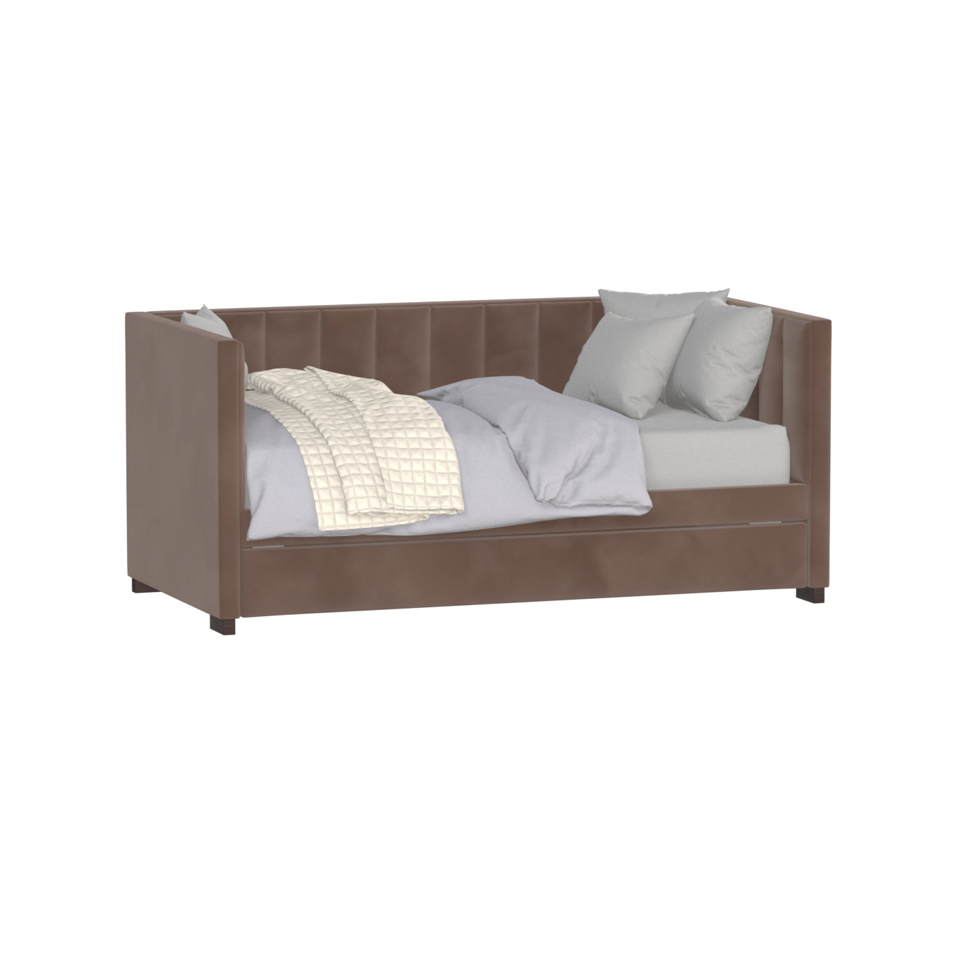 Capella Daybed with Sculpted Style and Built-In Versatility