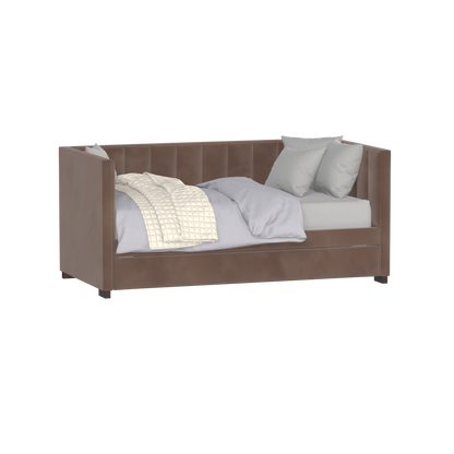 Capella Daybed with Sculpted Style and Built-In Versatility