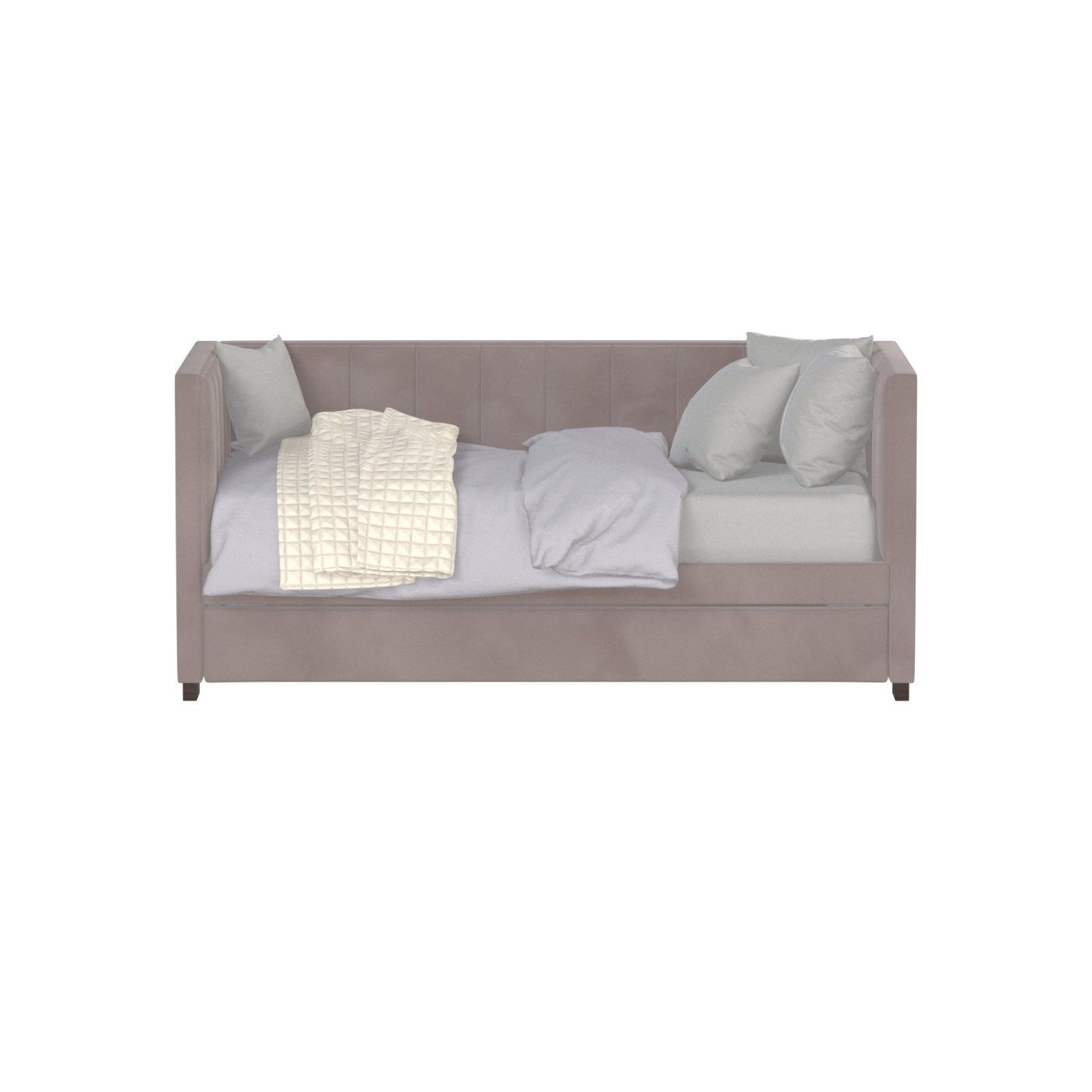Capella Daybed with Sculpted Style and Built-In Versatility