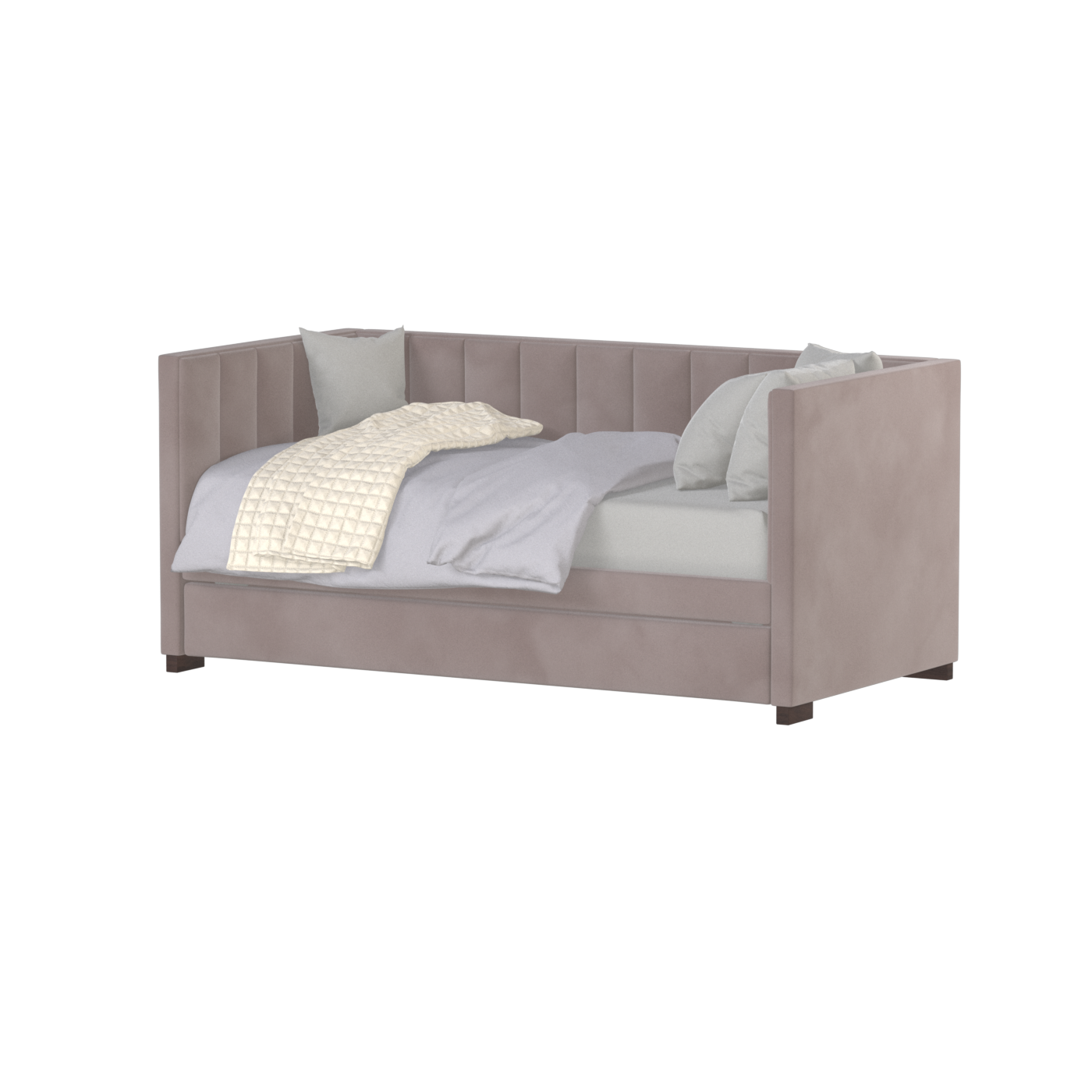 Capella Daybed with Sculpted Style and Built-In Versatility