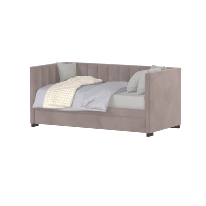 Capella Daybed with Sculpted Style and Built-In Versatility