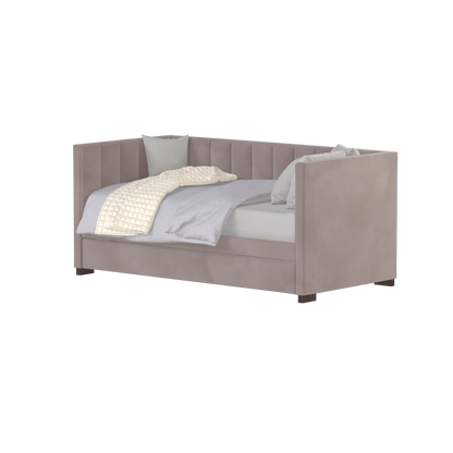 Capella Daybed with Sculpted Style and Built-In Versatility