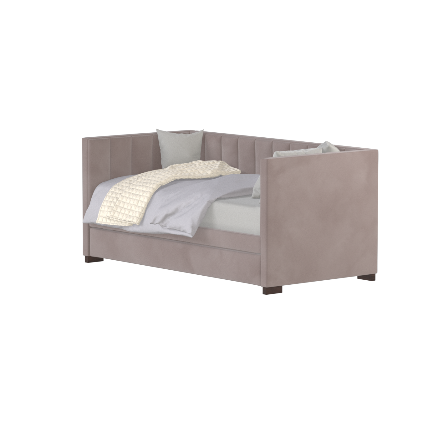 Capella Daybed with Sculpted Style and Built-In Versatility