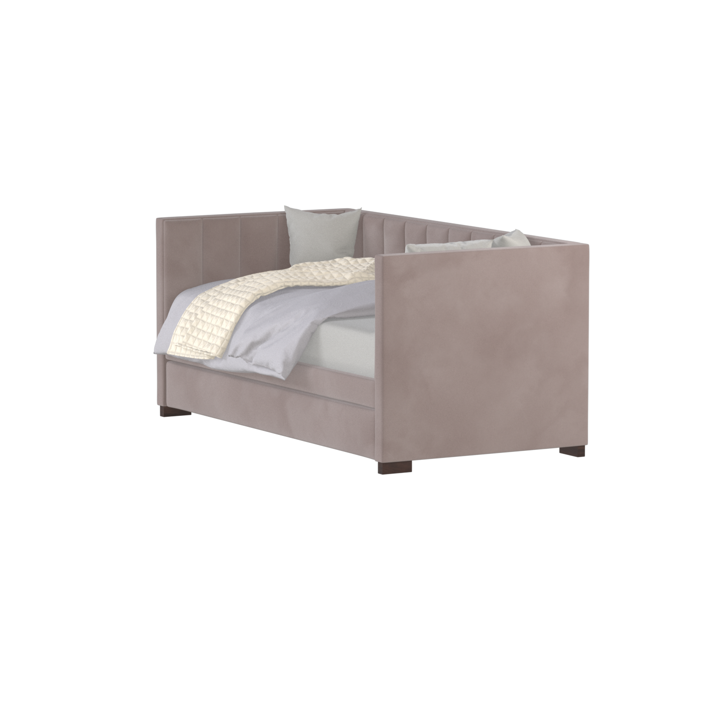 Capella Daybed with Sculpted Style and Built-In Versatility