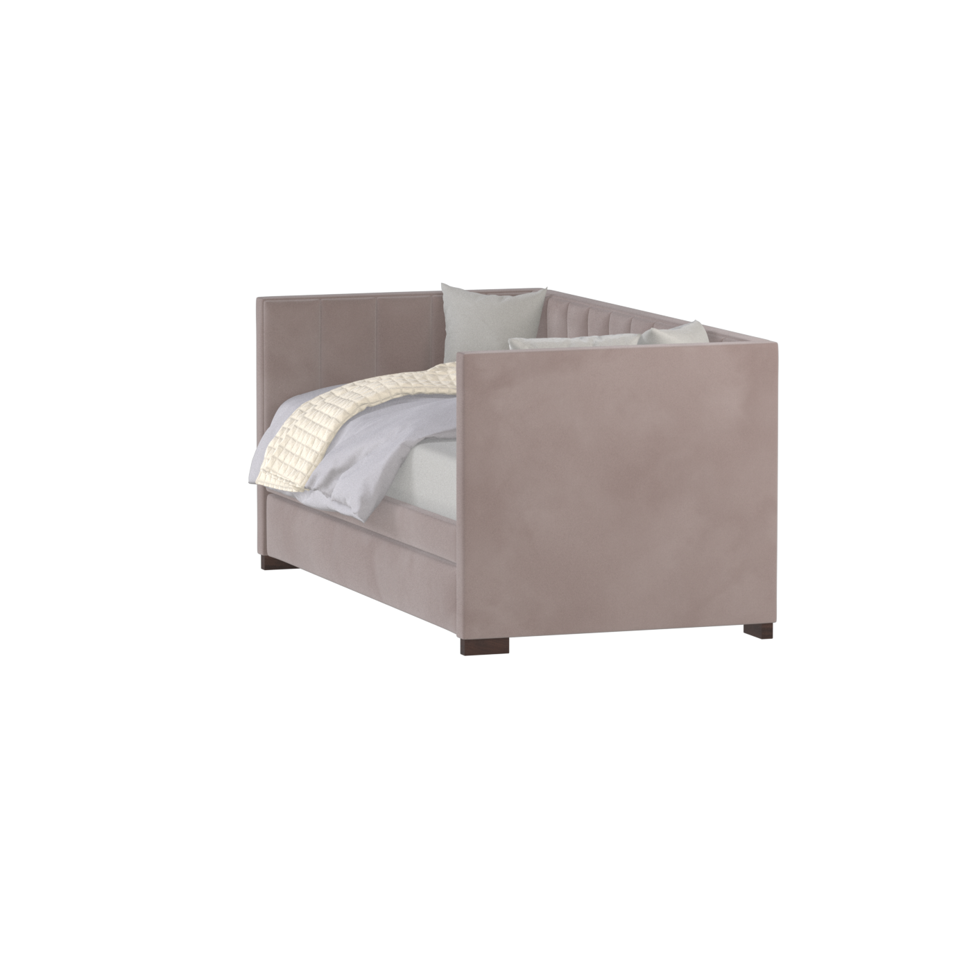 Capella Daybed with Sculpted Style and Built-In Versatility