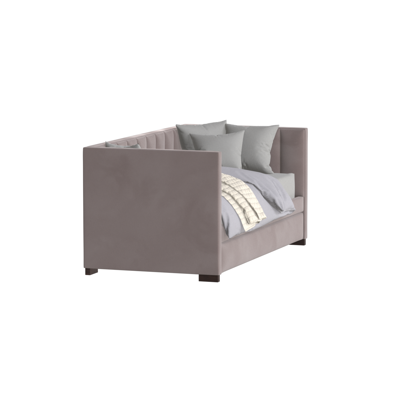 Capella Daybed with Sculpted Style and Built-In Versatility