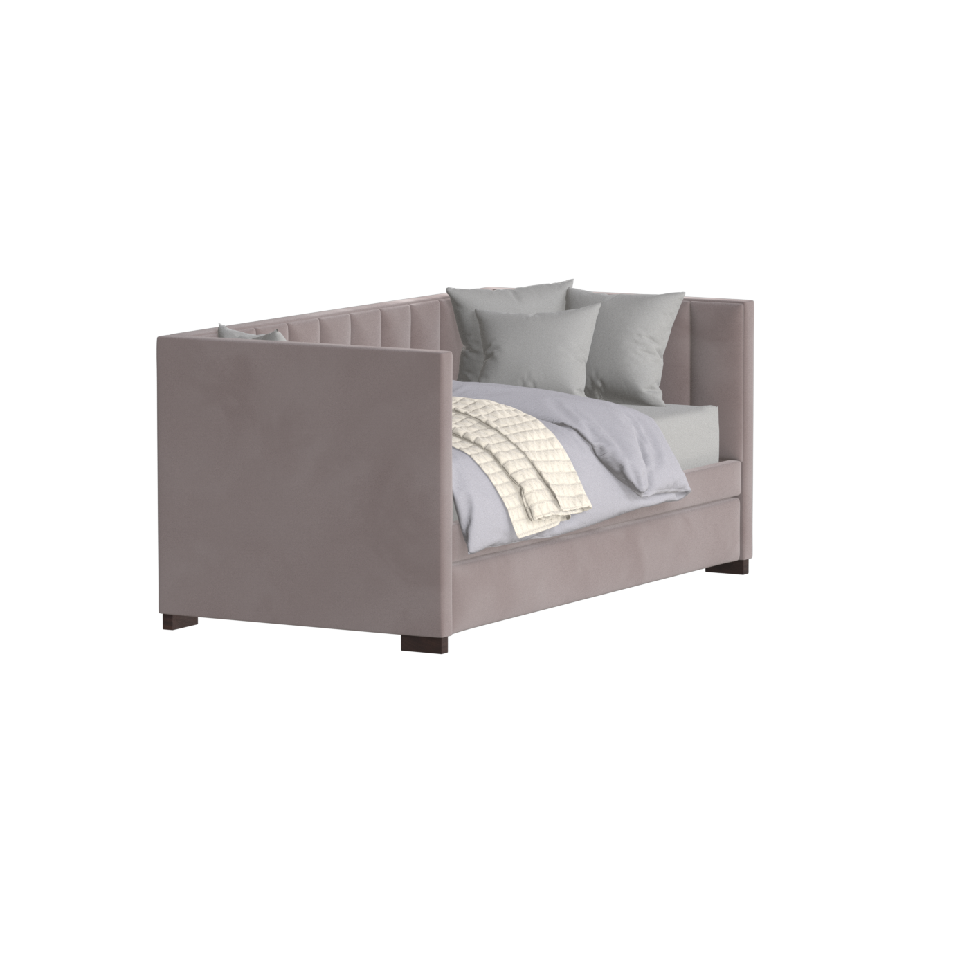 Capella Daybed with Sculpted Style and Built-In Versatility