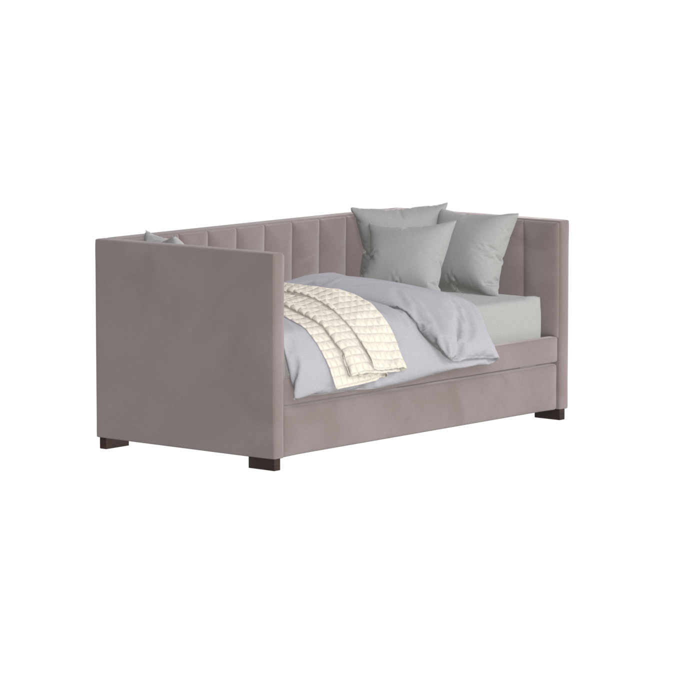 Capella Daybed with Sculpted Style and Built-In Versatility