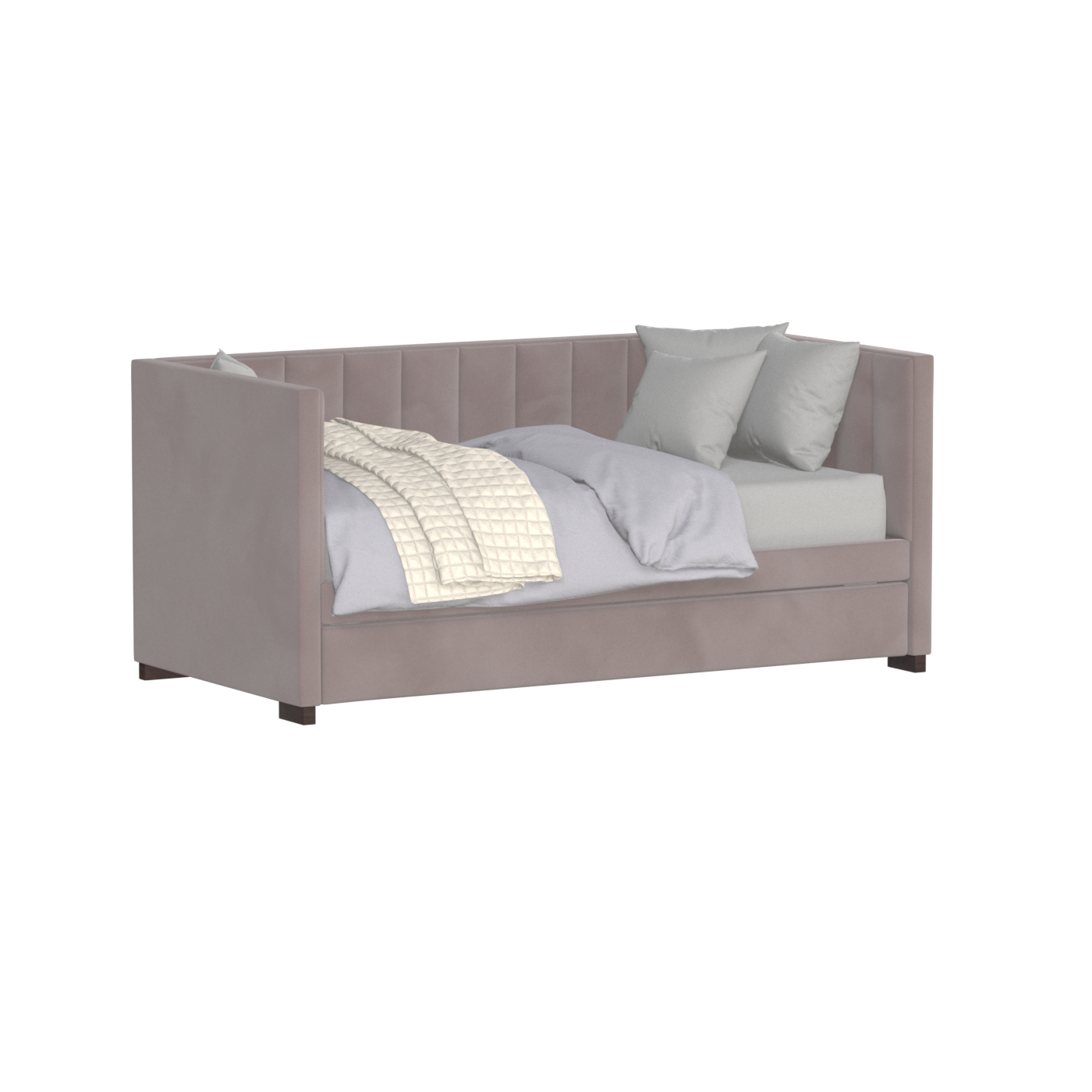 Capella Daybed with Sculpted Style and Built-In Versatility