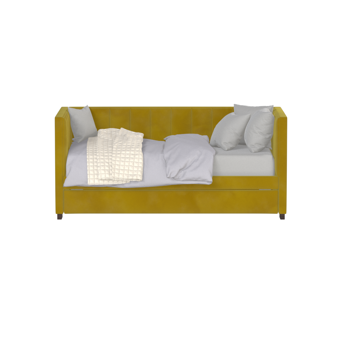 Capella Daybed with Sculpted Style and Built-In Versatility