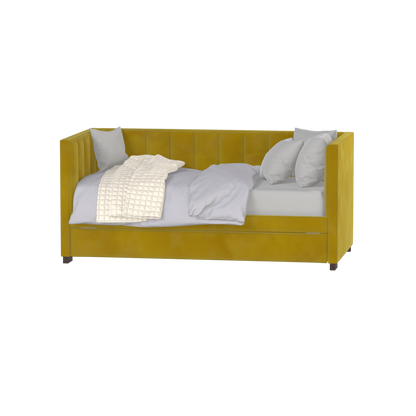 Capella Daybed with Sculpted Style and Built-In Versatility